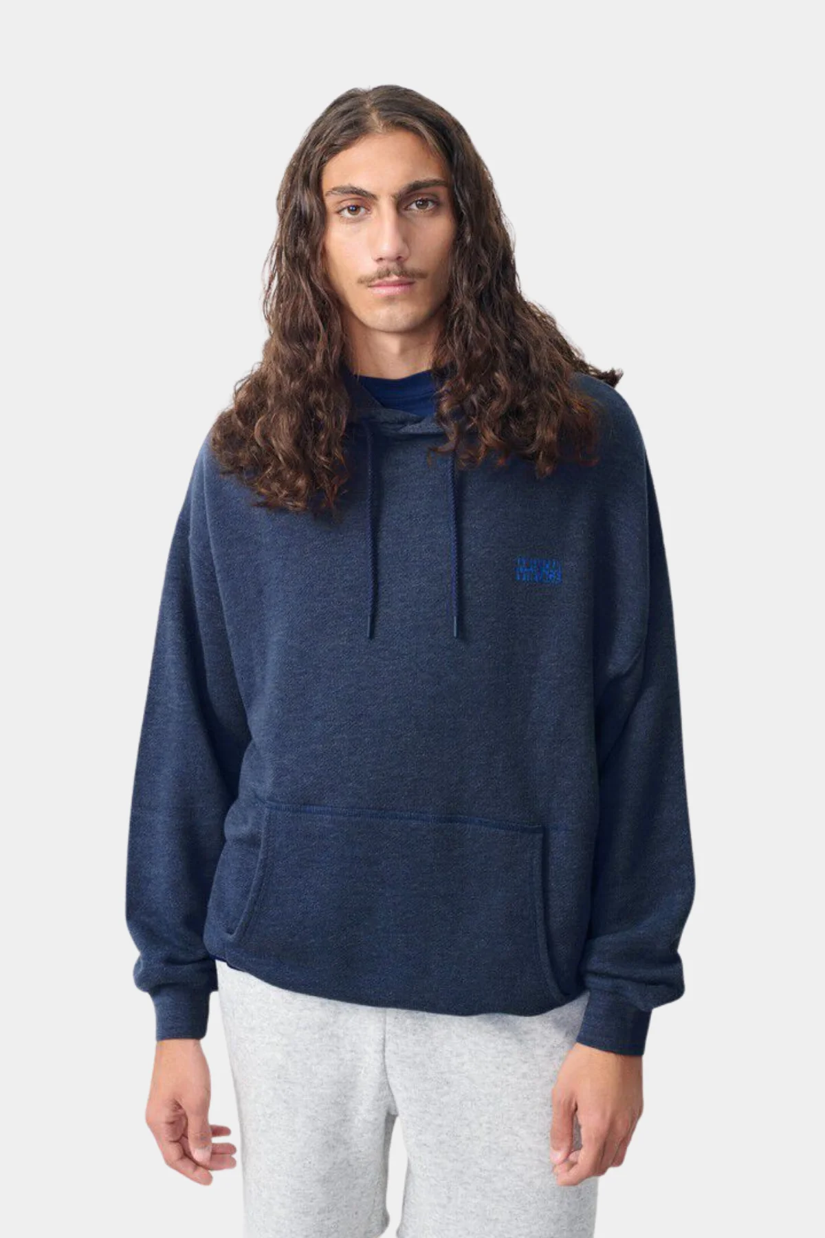SWEAT ML CAPUCHE - MARINE SURTEINT