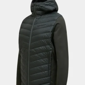 FROST DOWN HYBRID HOOD - OLIVE EXTREME