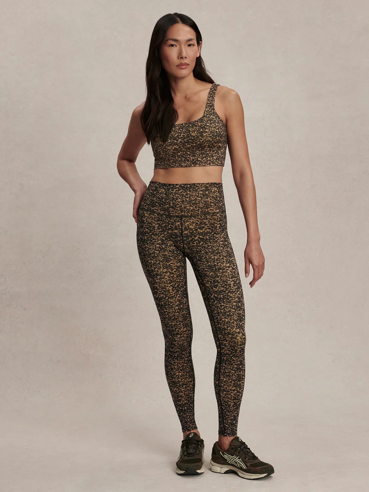 FREESOFT HIGH RISE LEGGING 28 - PRAIRIE SAND CHEETAH - Afbeelding 4