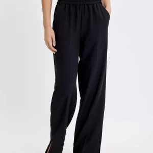 LOUISEFV SPLIT 031 - BELUGA BLACK - LONG