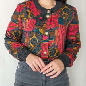 Frida - gekleurd vest | S/M