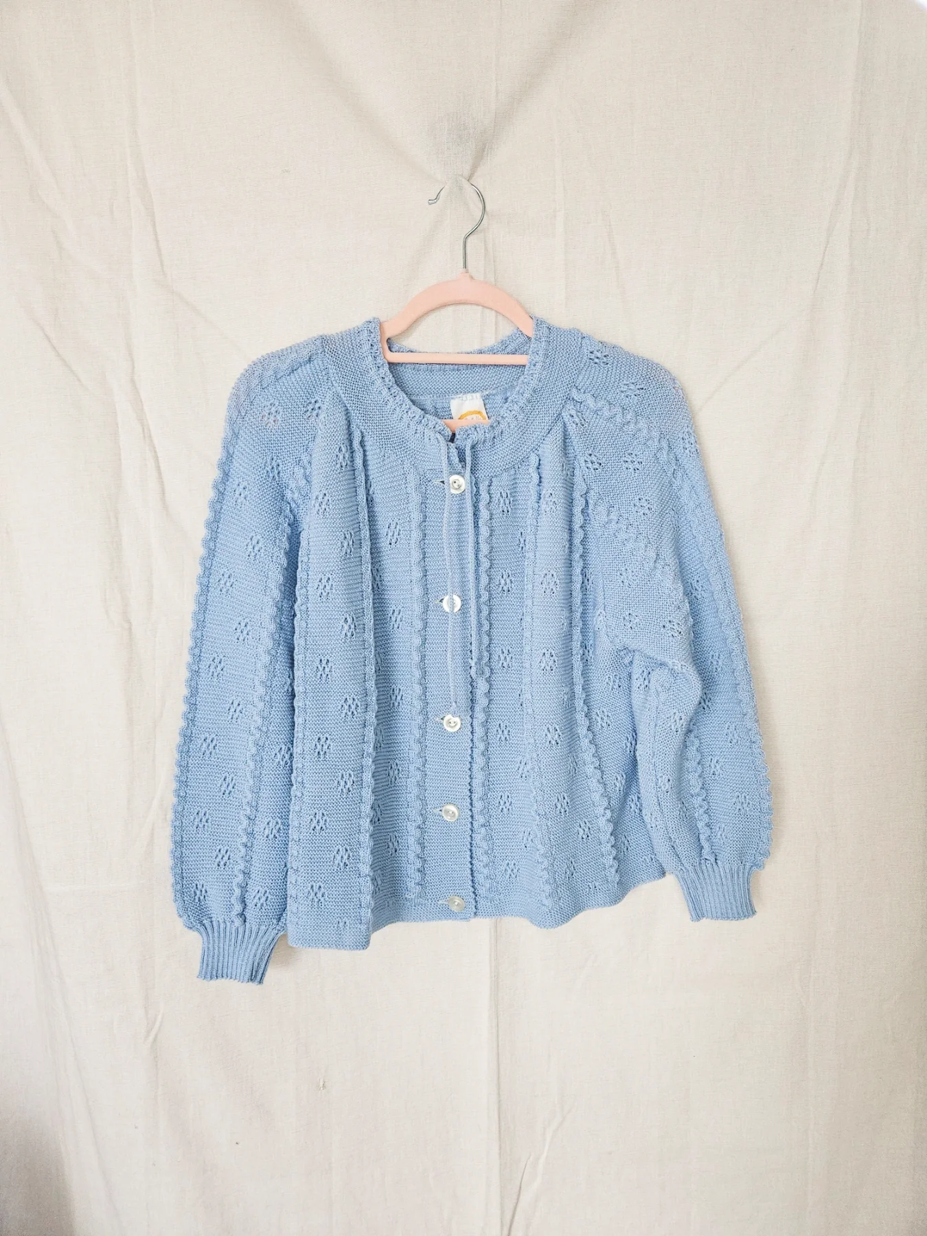 Aveline - gebreid vest, wolmix | M - Afbeelding 8