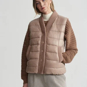 COLWYN COMBO BOXY GILET - CHANTERELLE