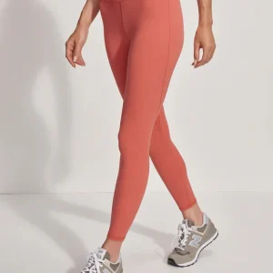 SHAPE HIGH LEGGING - MINERAL RED