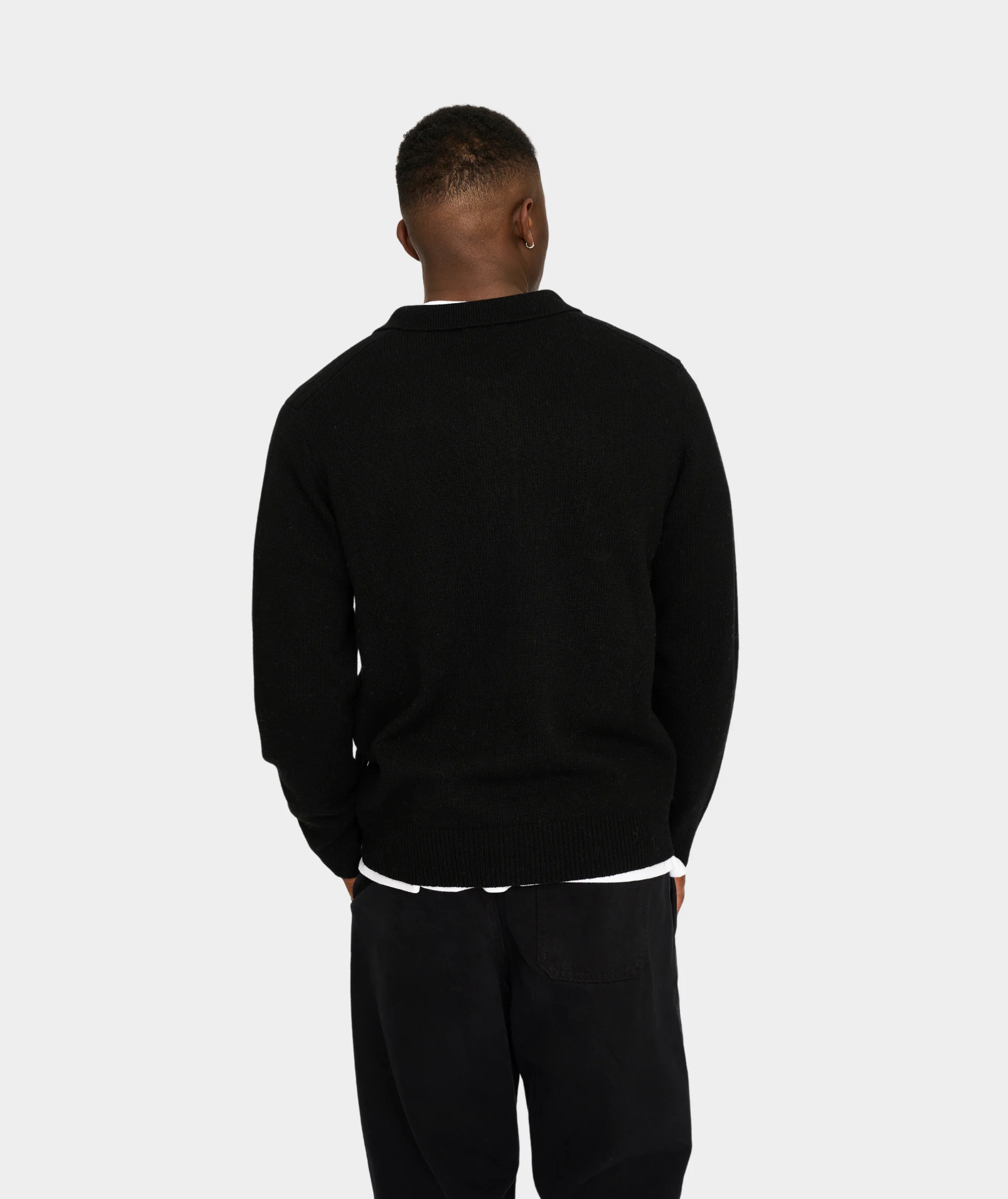 DEAN CARDIGAN - BLACK - Afbeelding 3