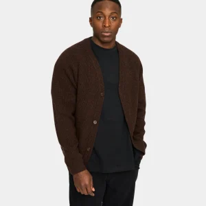 KYLE CARDIGAN - BROWN
