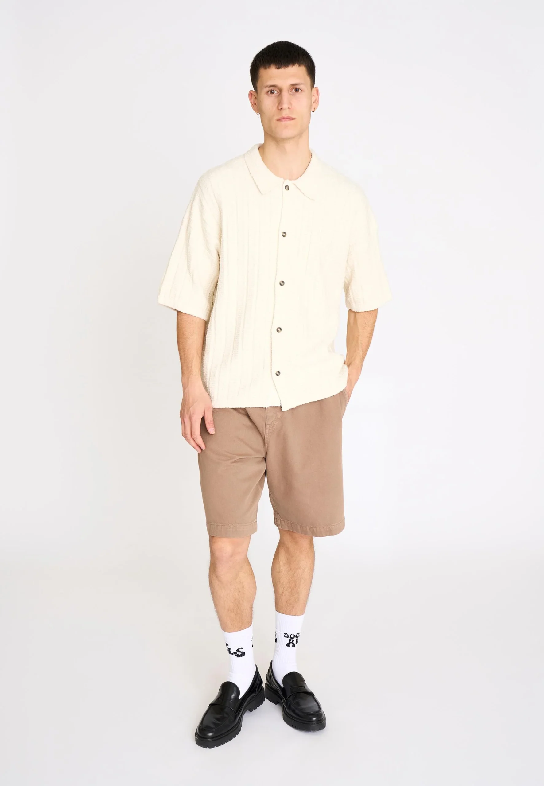 GEORGE SS SHIRT - WHITE - Afbeelding 4