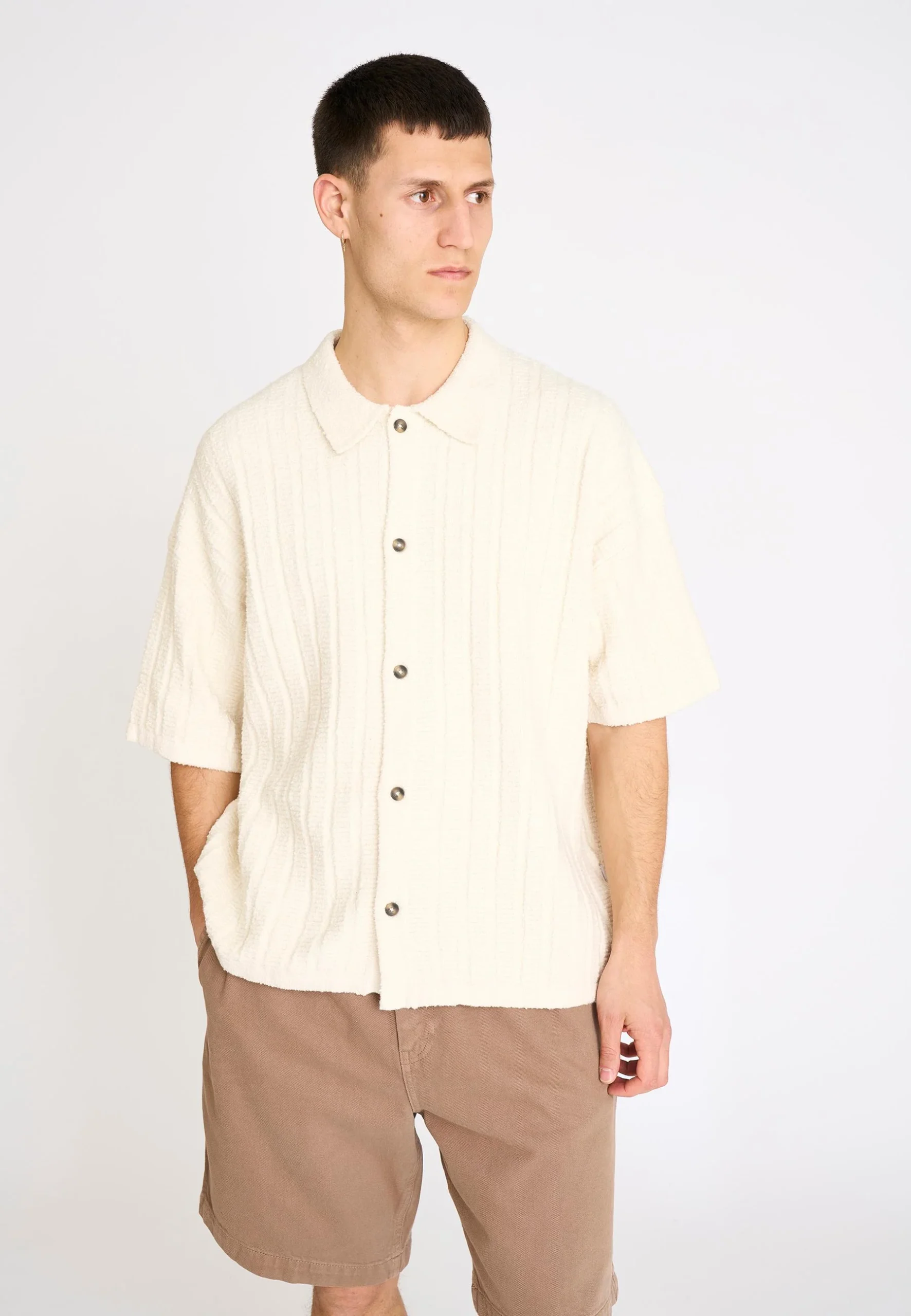 GEORGE SS SHIRT - WHITE