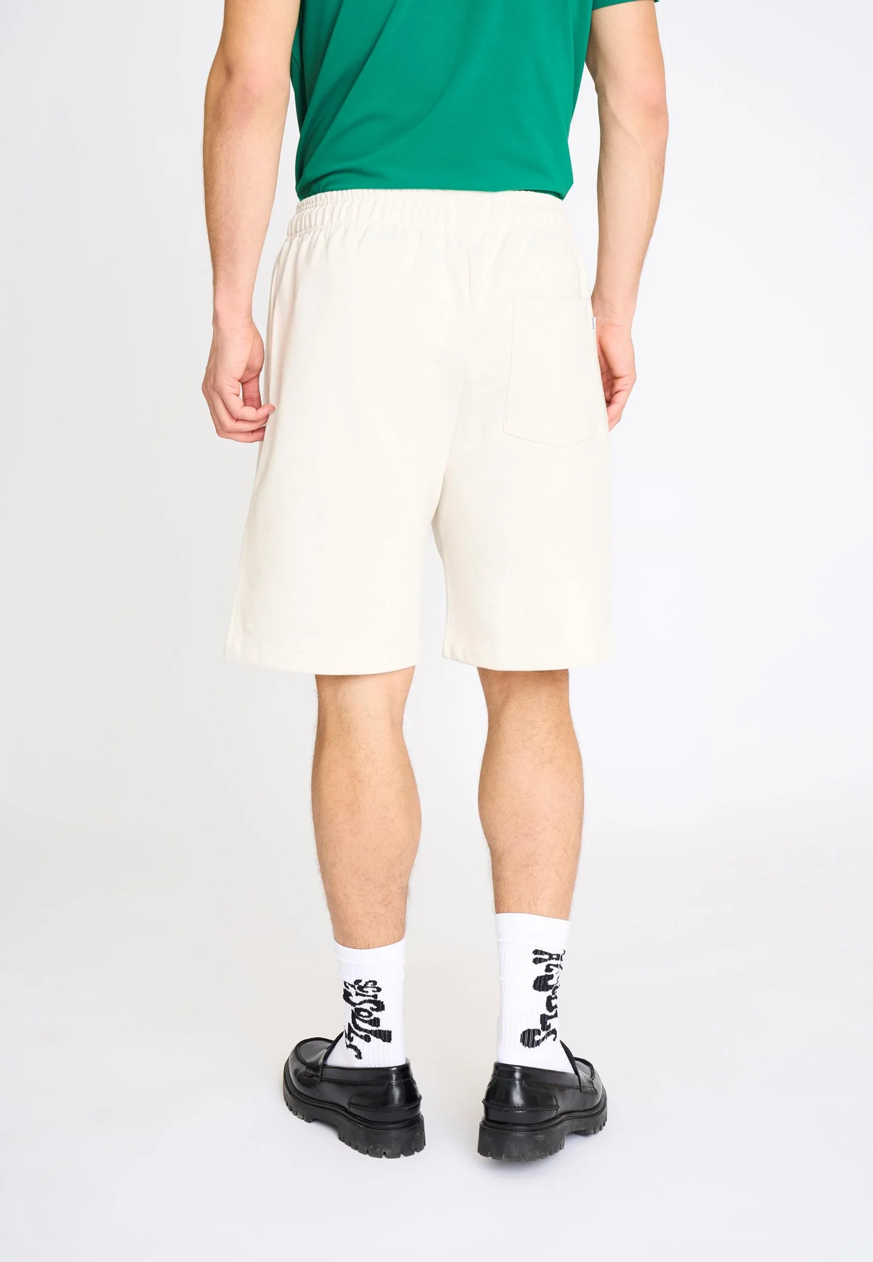 LOUIS SWEAT SHORTS - BEIGE - Afbeelding 3