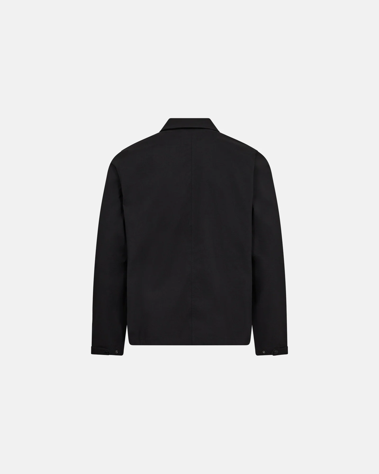 RT NYLON LIGHTWEIGHT OVERSHIRT - BLACK - Afbeelding 3