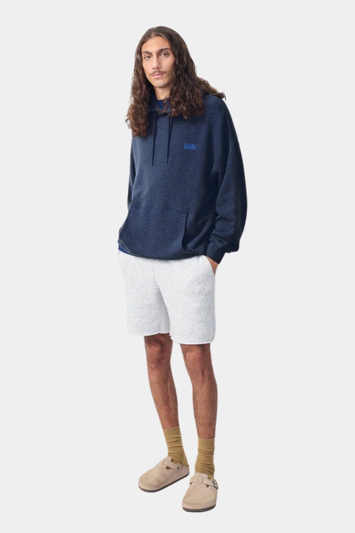 SWEAT ML CAPUCHE - MARINE SURTEINT - Afbeelding 5