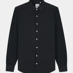 LINEN SHIRT - DARK NAVY