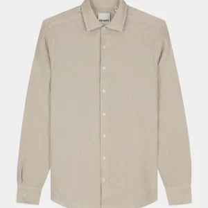 LINEN SHIRT - SAND