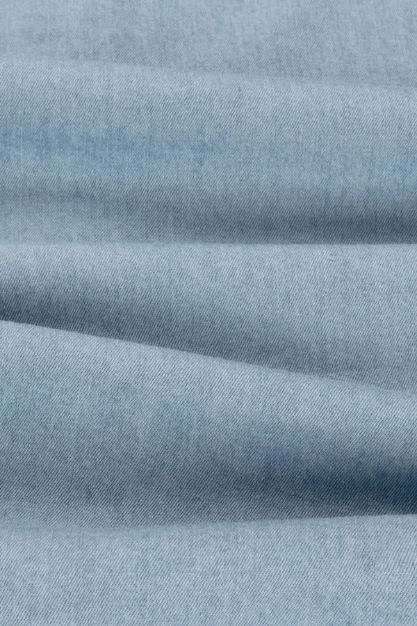 DENIM SHIRT - LIGHT BLUE WASHED - Afbeelding 4