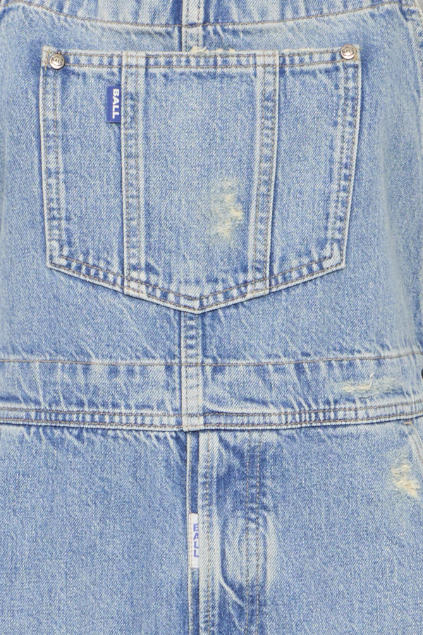 BASERAFINA OVERALLS - LIGHT BLUE DENIM TINT - Afbeelding 9