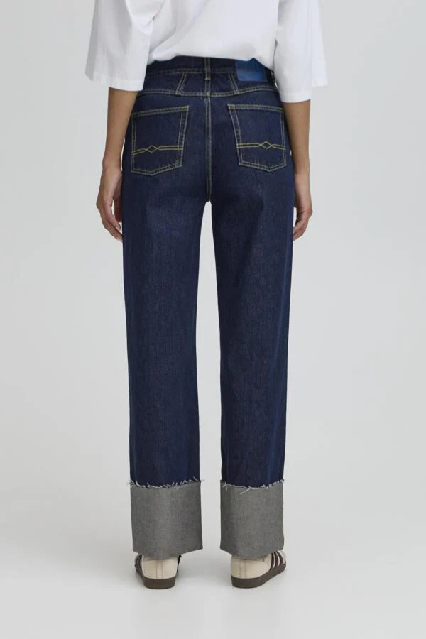 BASERAFINA JEANS - BLUE/BLACK WASH - Afbeelding 3