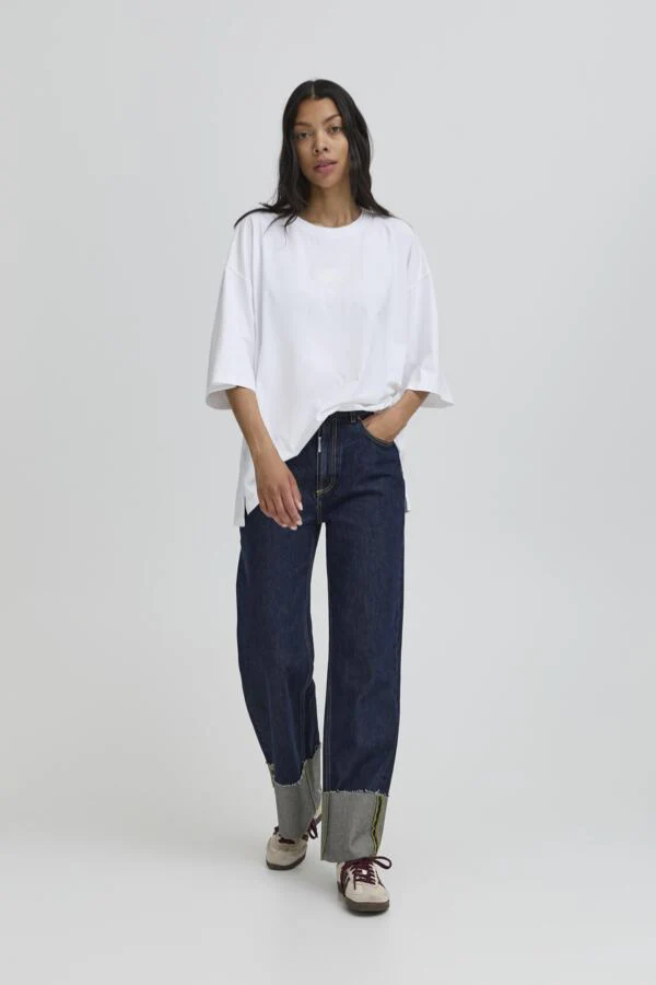 BASERAFINA JEANS - BLUE/BLACK WASH - Afbeelding 4