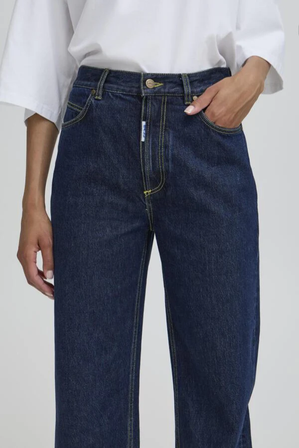 BASERAFINA JEANS - BLUE/BLACK WASH - Afbeelding 5