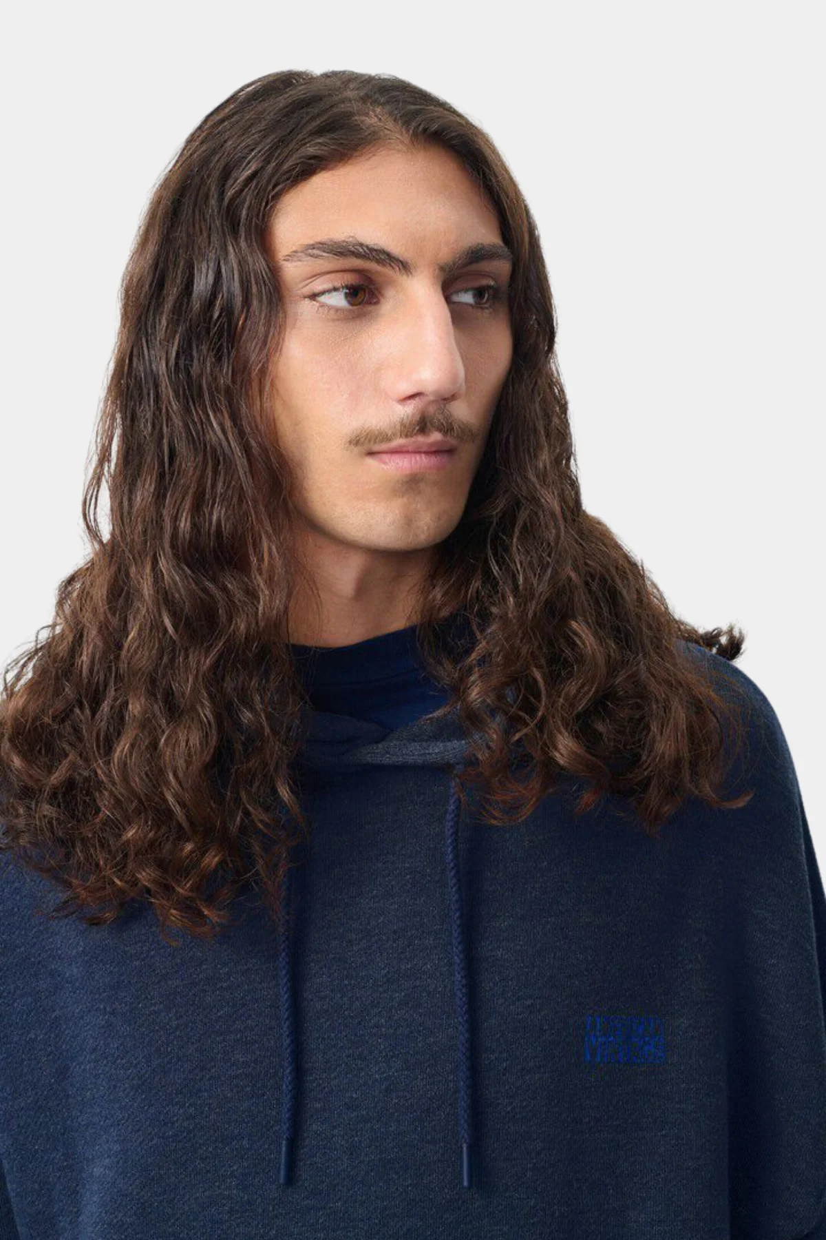 SWEAT ML CAPUCHE - MARINE SURTEINT - Afbeelding 3