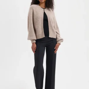 BRITT CARDIGAN - TAUPE