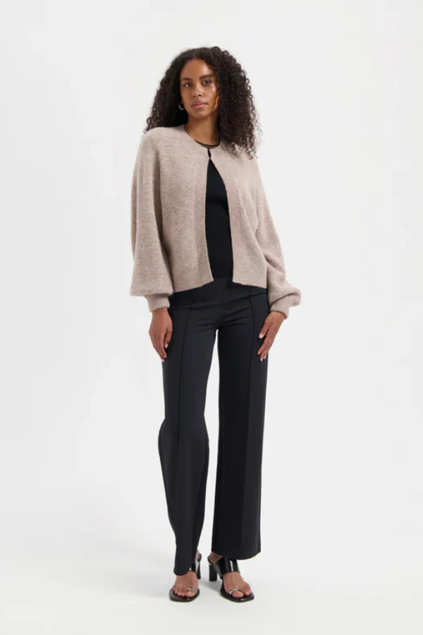 BRITT CARDIGAN - TAUPE - Afbeelding 2