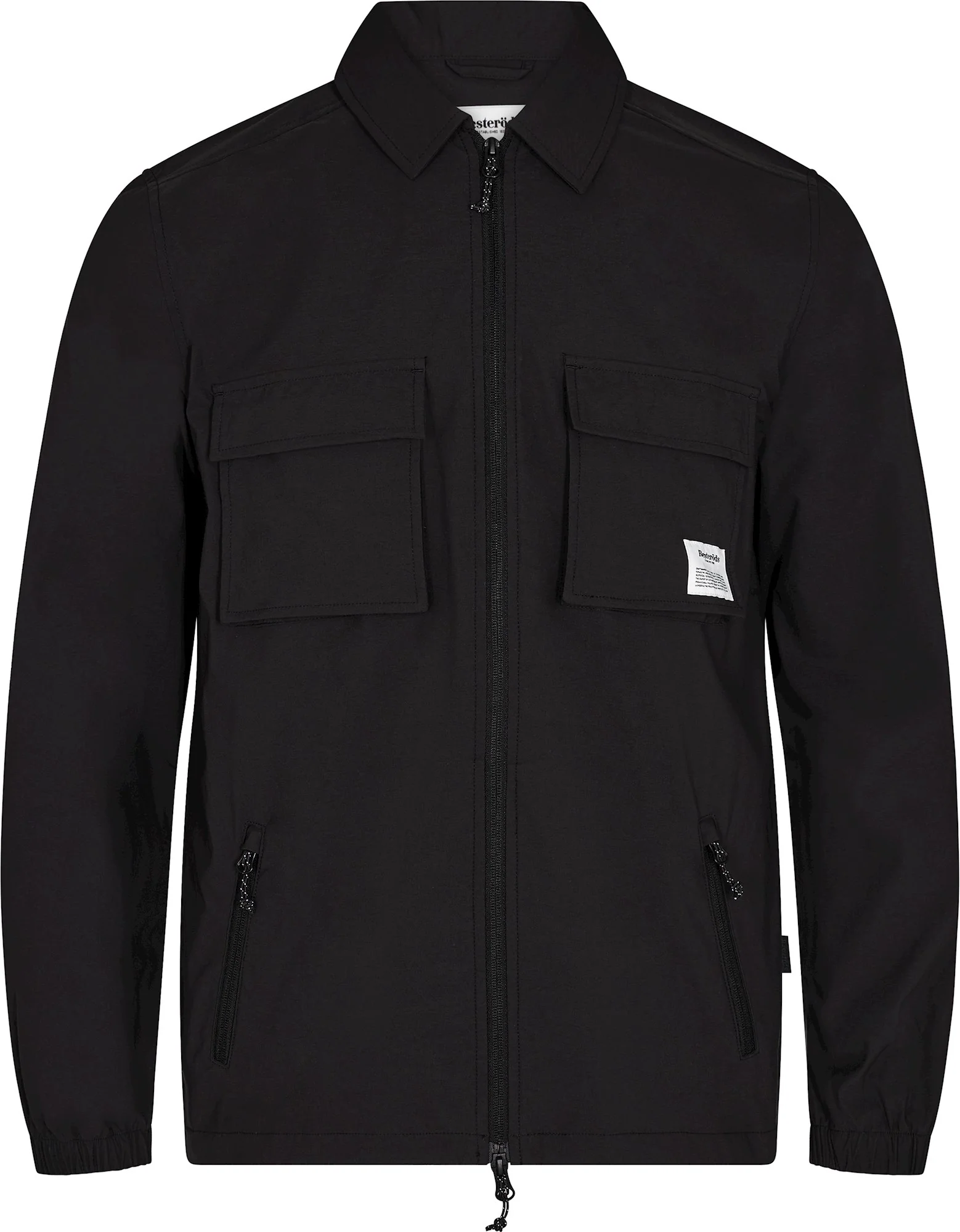CARGO OVERSHIRT LIGHTWEIGHT - BLACK - Afbeelding 8