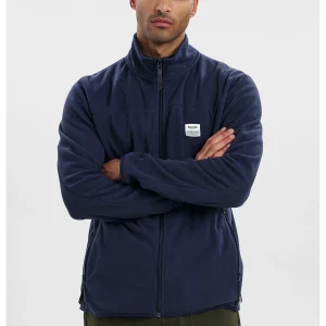 POLAR FLEECE JACKET - NAVY