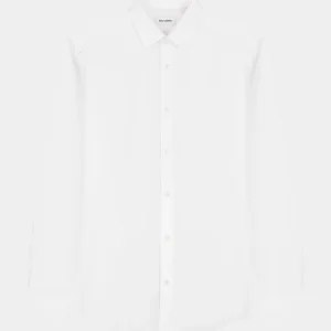 COTTON STRETCH SHIRT - WHITE