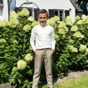 Loulou baby broek bruin