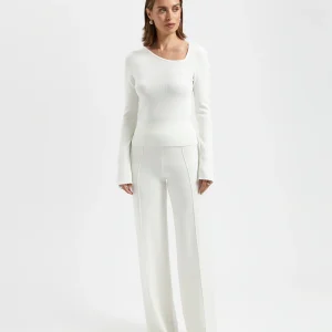 MAY TOP - WINTER WHITE