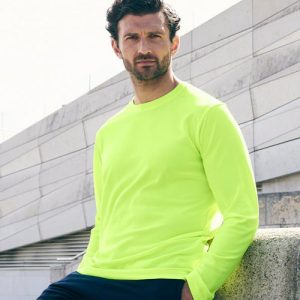 AWDIS Cool T Longsleeve heren T-shirt