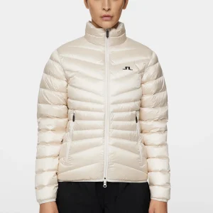 LARA LIGHT DOWN JACKET - MOONBEAM