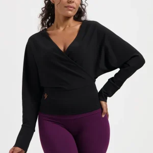 Ala Yoga Longsleeve - Onyx Black