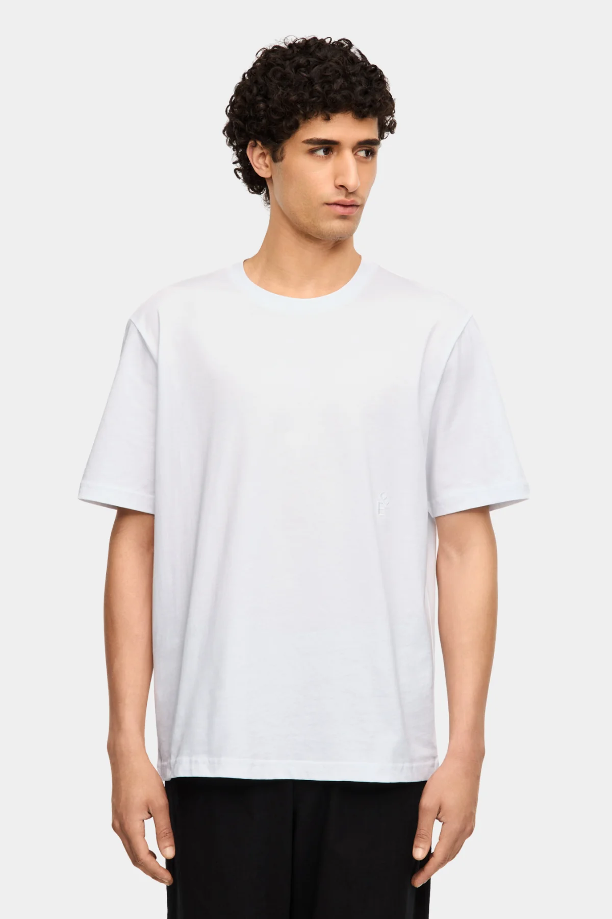 ALARIC PRINT - WHITE/BLACK