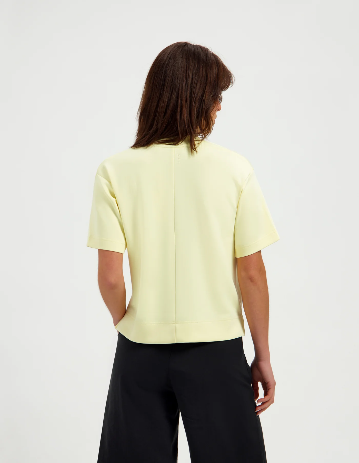 RAE T-SHIRT - PASTEL YELLOW - Afbeelding 3