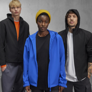 B&C Reset Hooded unisex Softshell jacket