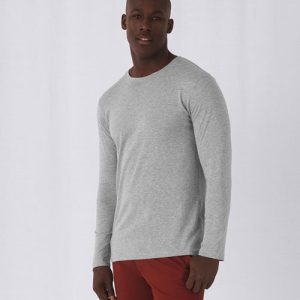 B&C Inspire Longsleeve T heren T-shirt ronde hals