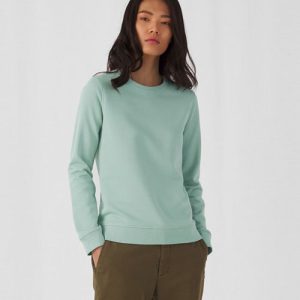B&C Organic Crewneck dames Sweatshirt