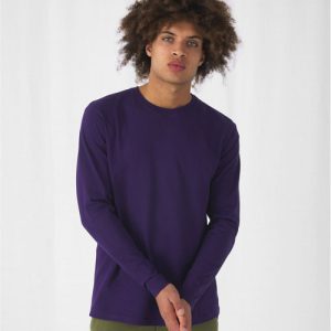 B&C #E190 Longsleeve unisex T-shirt ronde hals