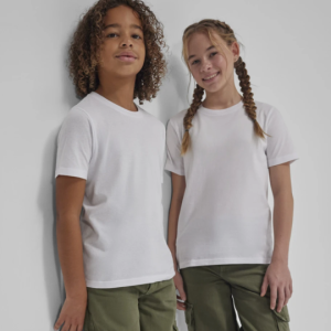 B&C #E190 kinder T-shirt ronde hals