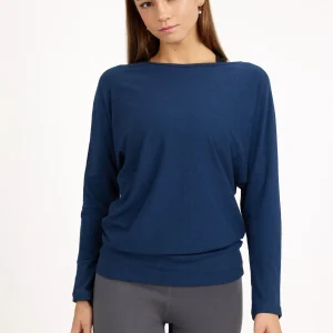 Budhi Longsleeve Yoga Shirt - Midnight