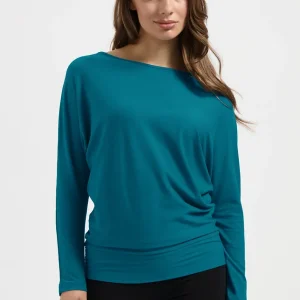 Budhi Longsleeve Yoga Shirt - Riverstone