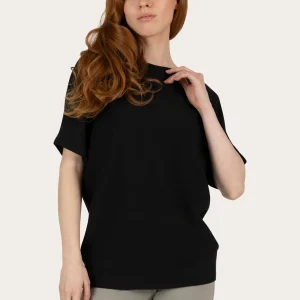 Budhi Short Sleeve Yoga Tee - Onyx Black