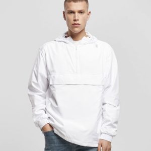 Build Your Brand Basic heren Pullover Windbreaker