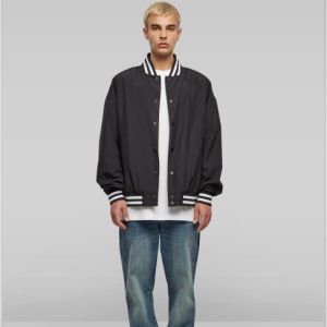 Build Your Brand Lichtgewicht College Jacket Heren