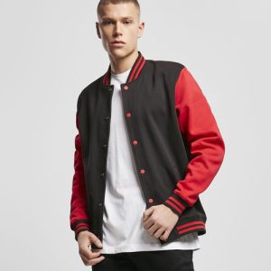 Build Your Brand Sweat heren College jacket