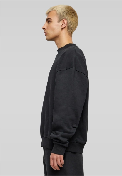 Build Your Brand Ultra Heavy Cotton Crewneck Sweater Heren - Afbeelding 5