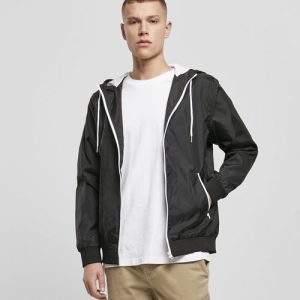 Build Your Brand unisex Windrunner jacket