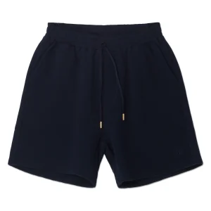 WEST SHORTS COTTON - CRINCLE BLACK