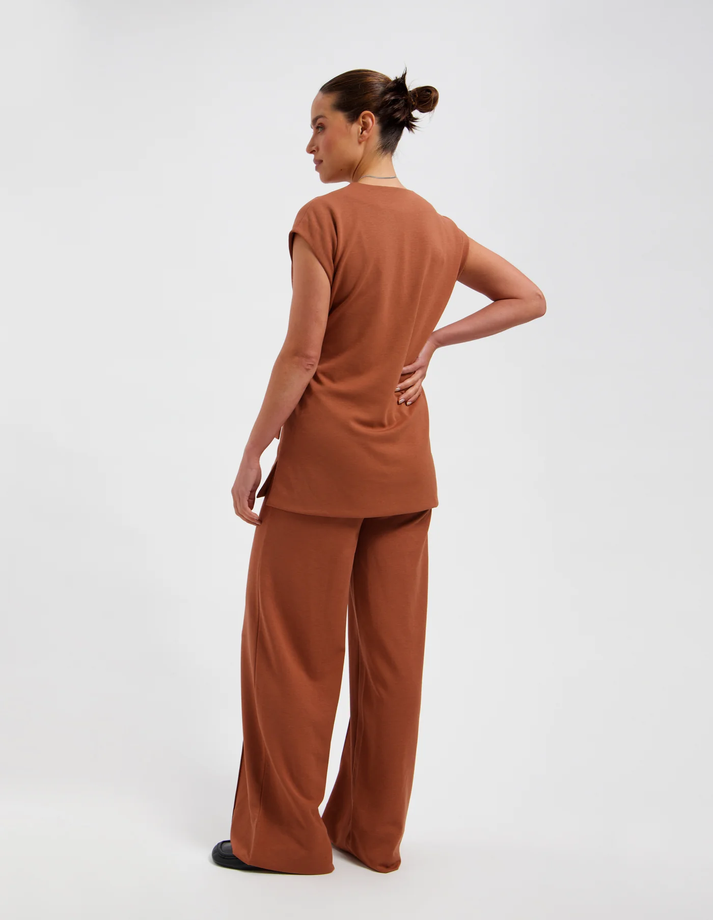 CARLA GILET - ESPRESSO - Afbeelding 3